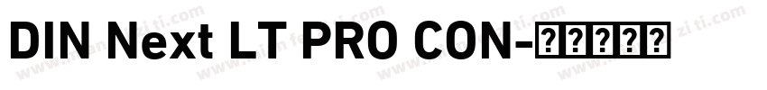 DIN Next LT PRO CON字体转换
